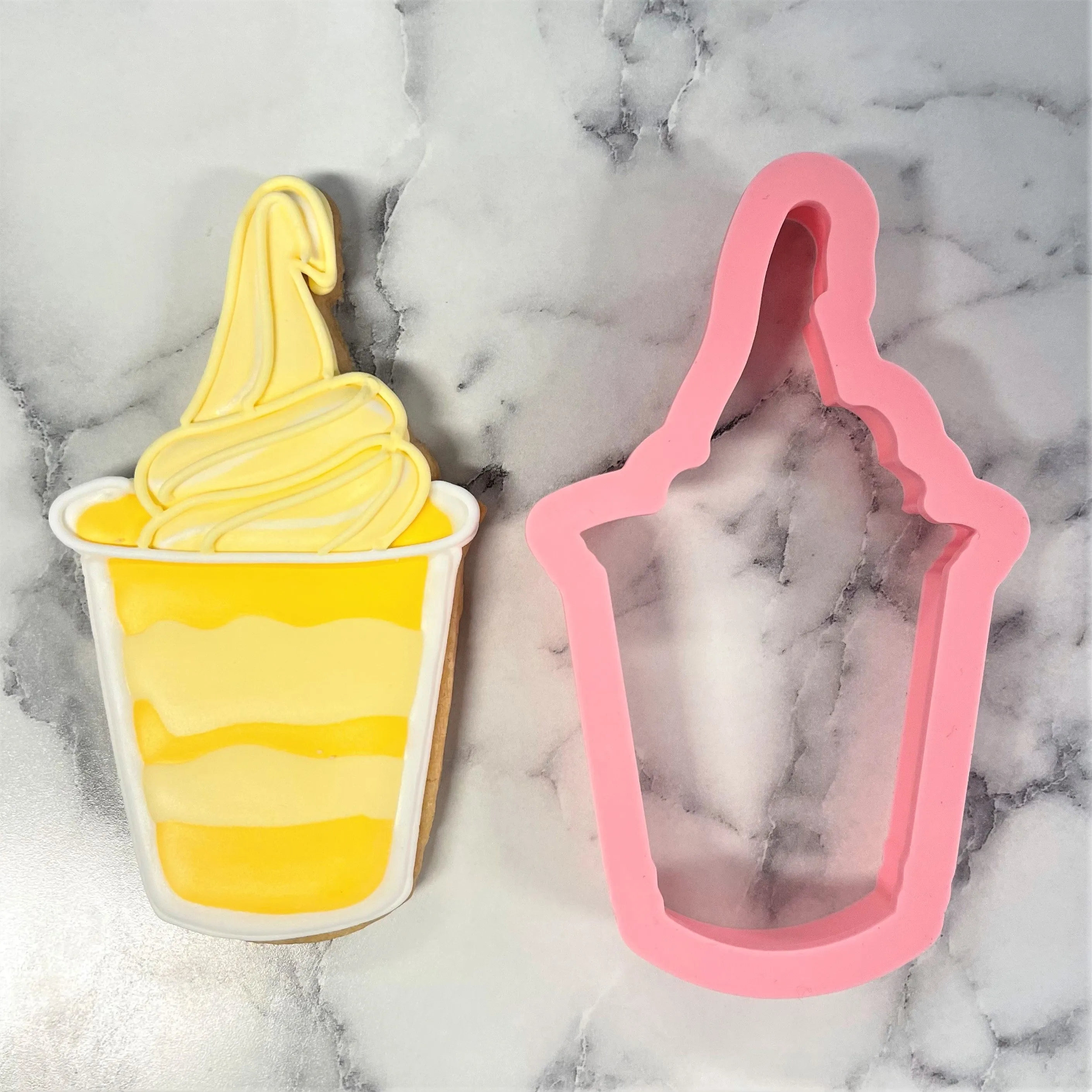 Whipped Ice Cream Treat Cookie Cutter