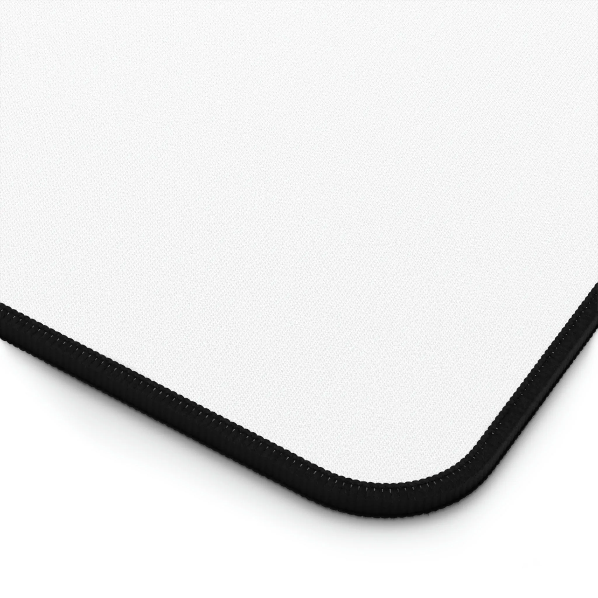 White Background Desk Mat