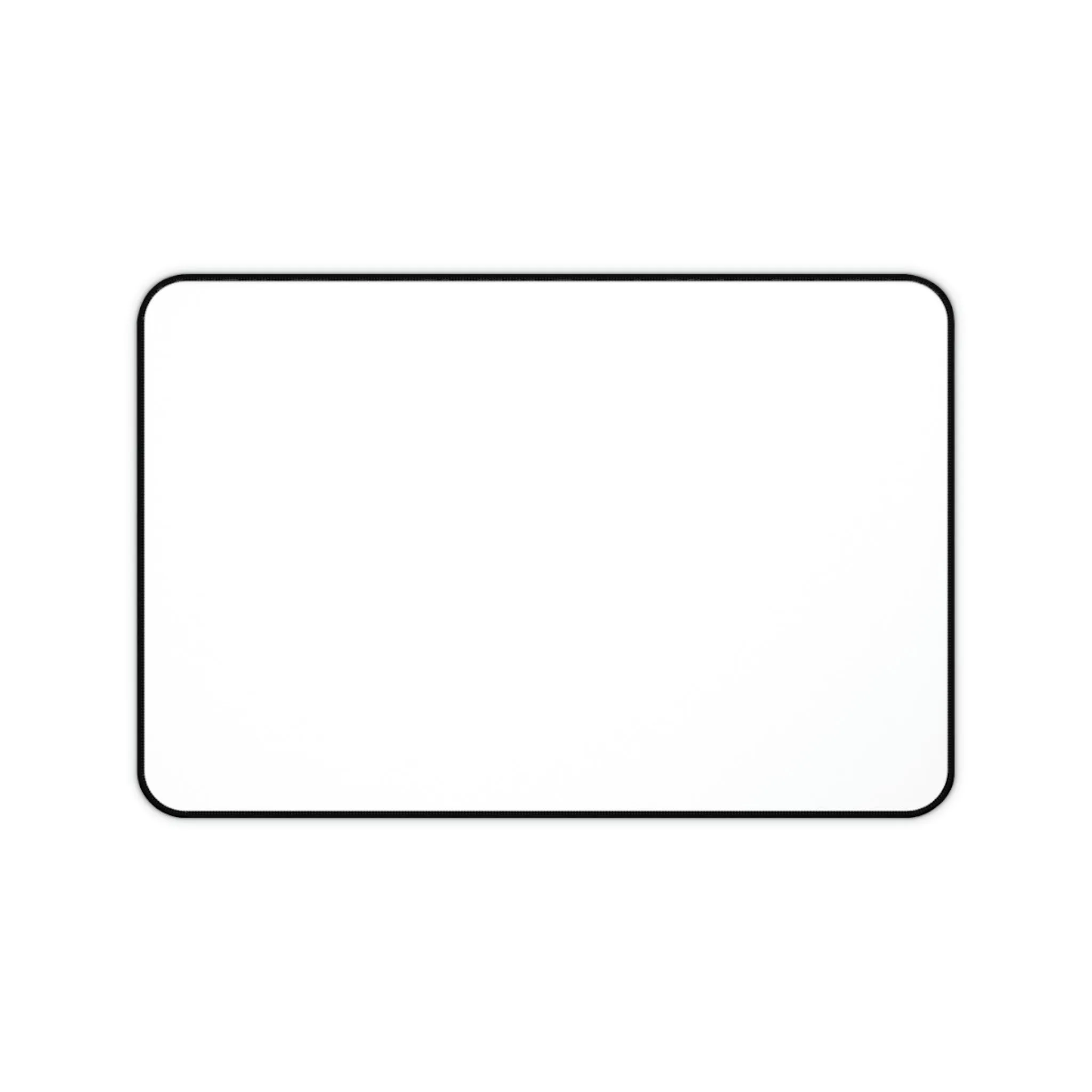 White Background Desk Mat