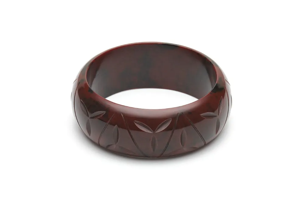 Wide Mouse Fakelite Duchess Bangle