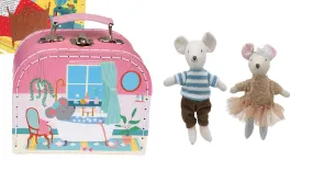 Wilberry Mice in a Mouse Suitcase