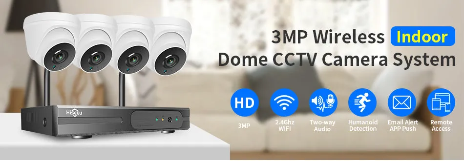 Wireless Security Camera system 1080P