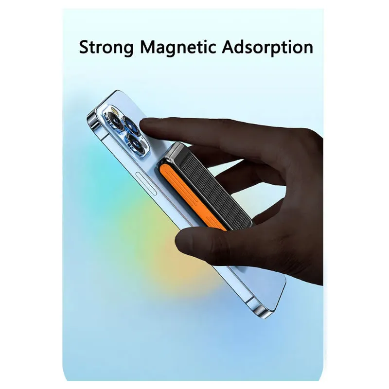 Wireless Solar Power 5000Mah Magnetic Powerbank With Led Light Ae-75