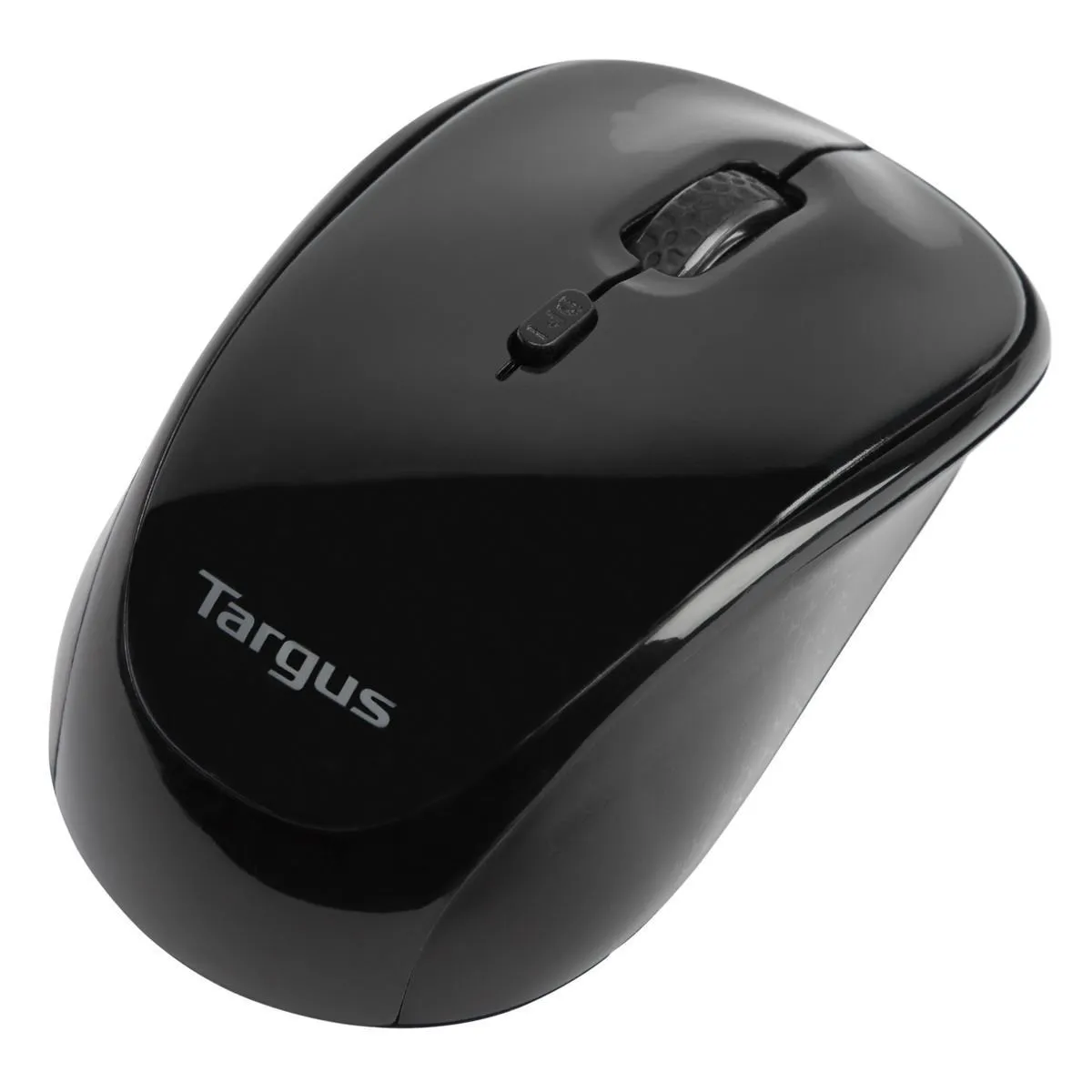 Wireless USB Laptop Blue Trace Mouse - Black