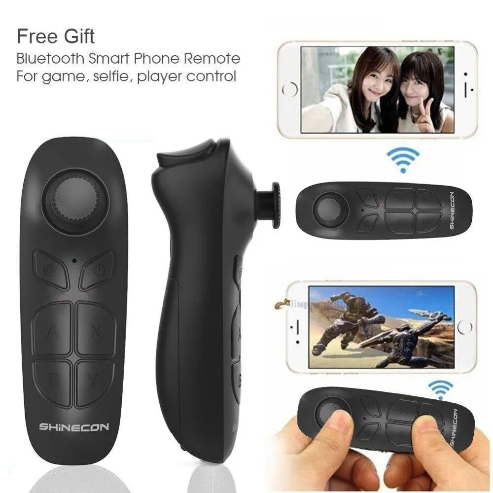 WirelessRemote Control 3D Google Cardboard VR Reality Glasses Video Games/Toys