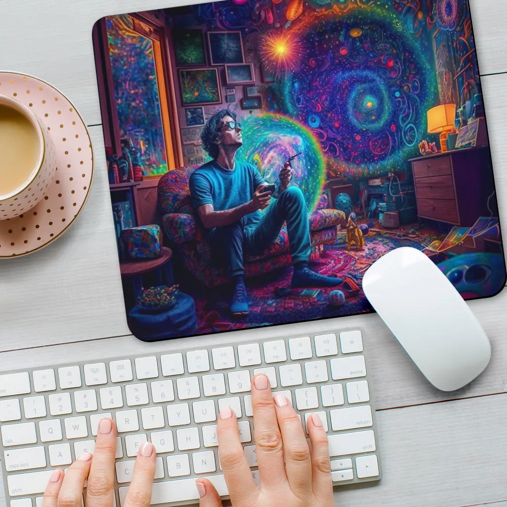 WONDEROUS NIGHT MOUSE PAD | ACIDMATH AI