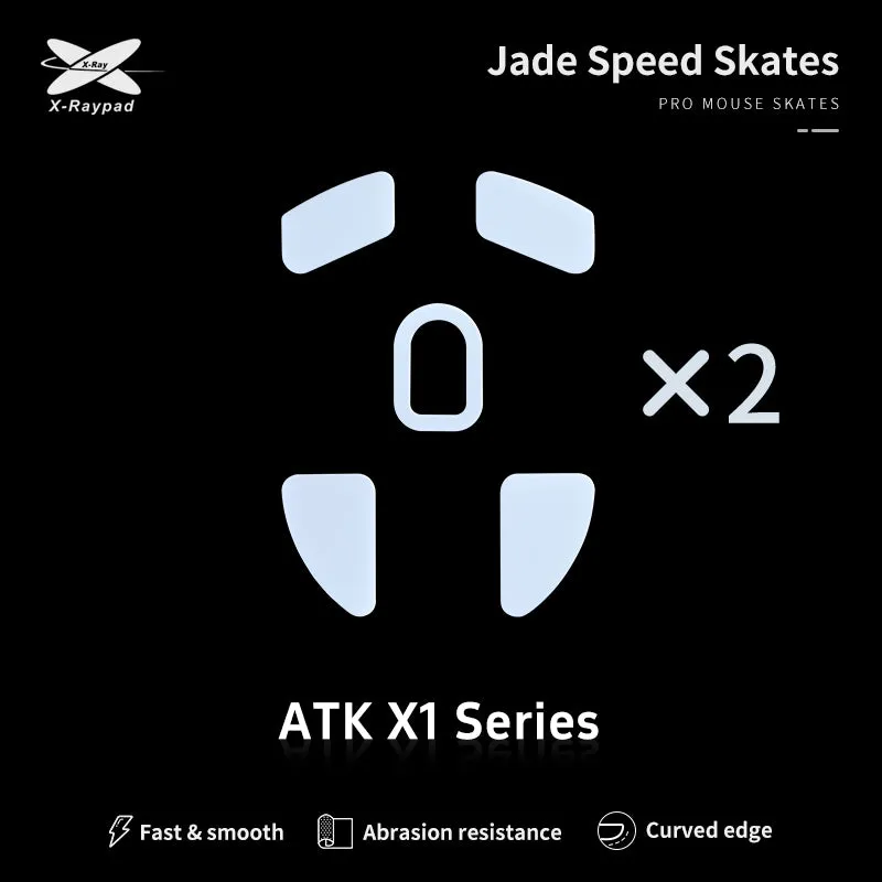 X-Raypad Jade Mouse Skates for ATK Blazing Sky X1 Series