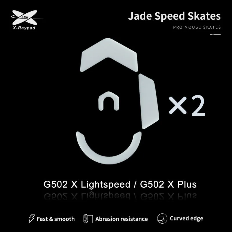 X-Raypad Jade Mouse Skates for Logitech G502X Lightspeed / PLUS Wireless