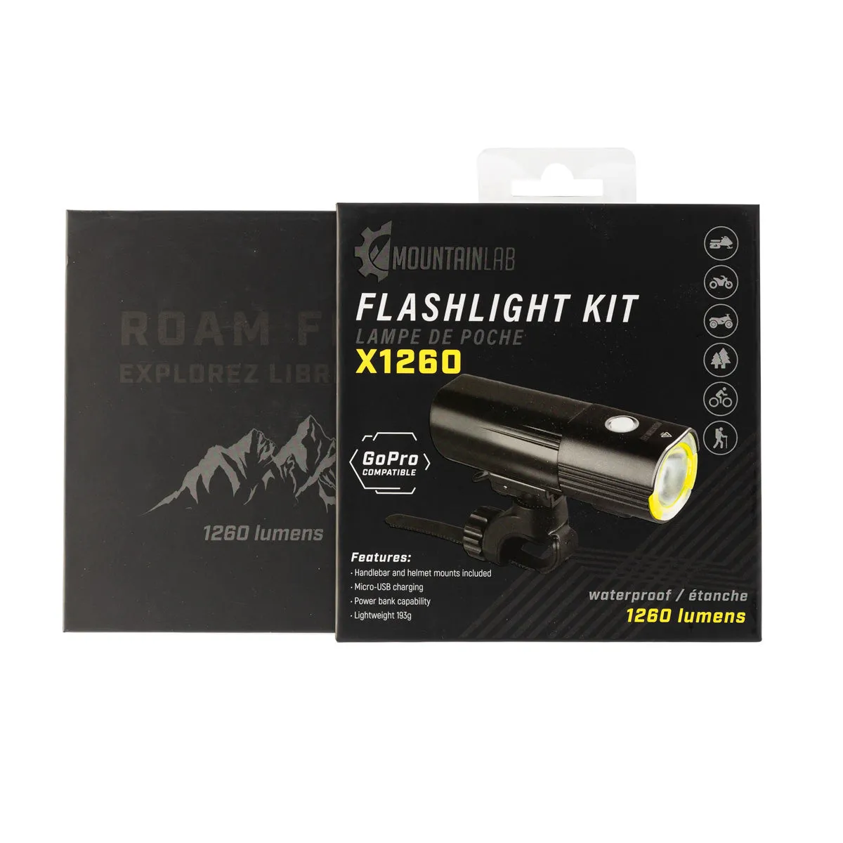 x1260 Lumen Flashlight Kit