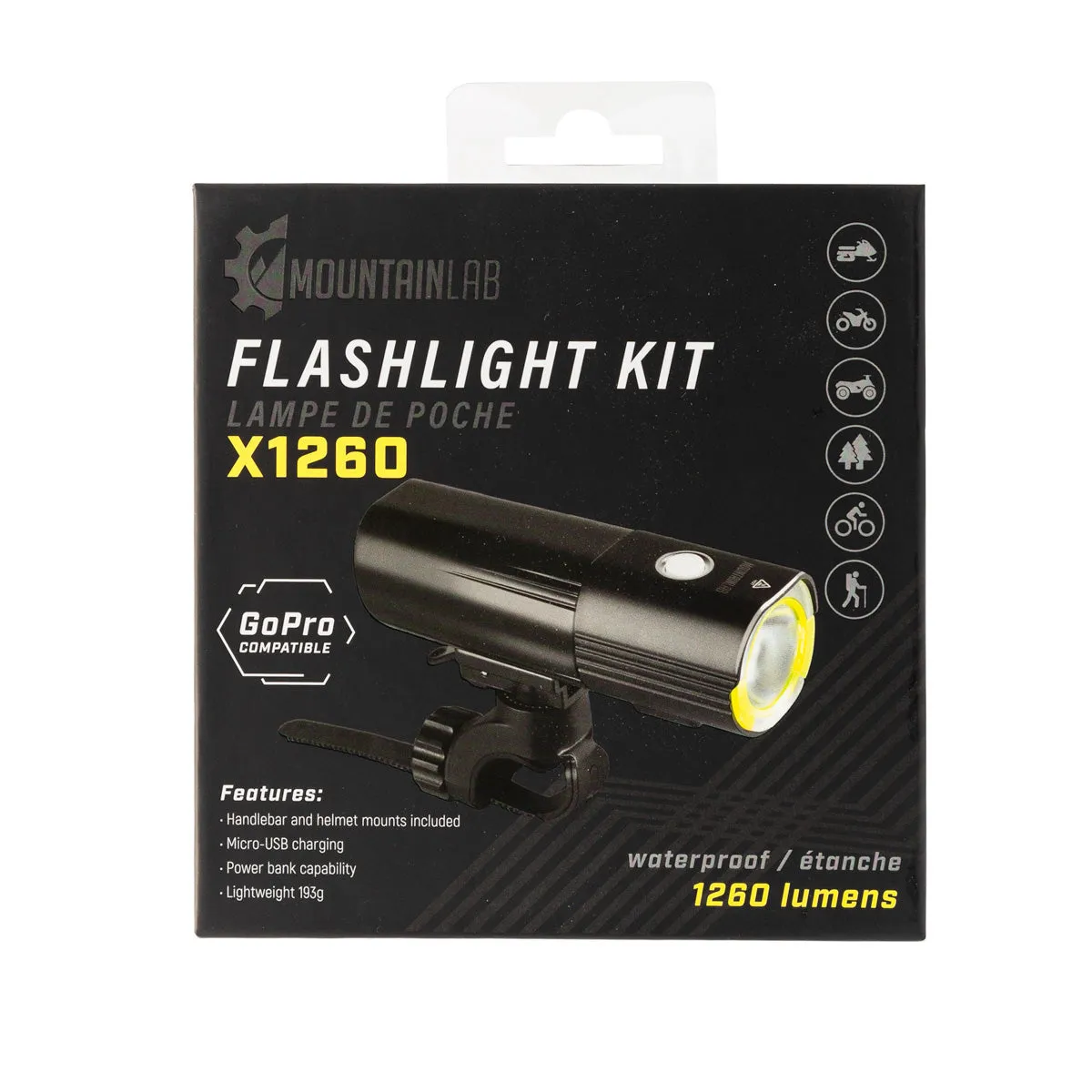 x1260 Lumen Flashlight Kit