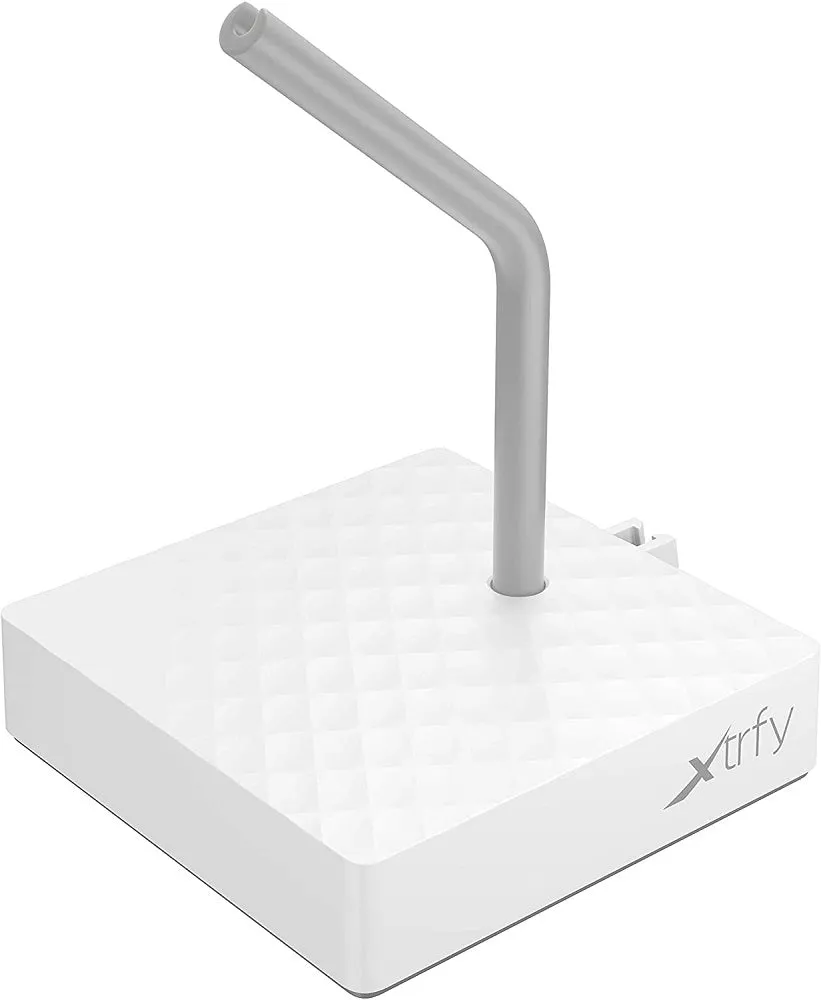 Xtrfy XG B4 Mouse Bungee, Flexible Silicone Arm, Steady Base, Non-Slip Rubber Bottom, Compact and Convenient - -WHITE