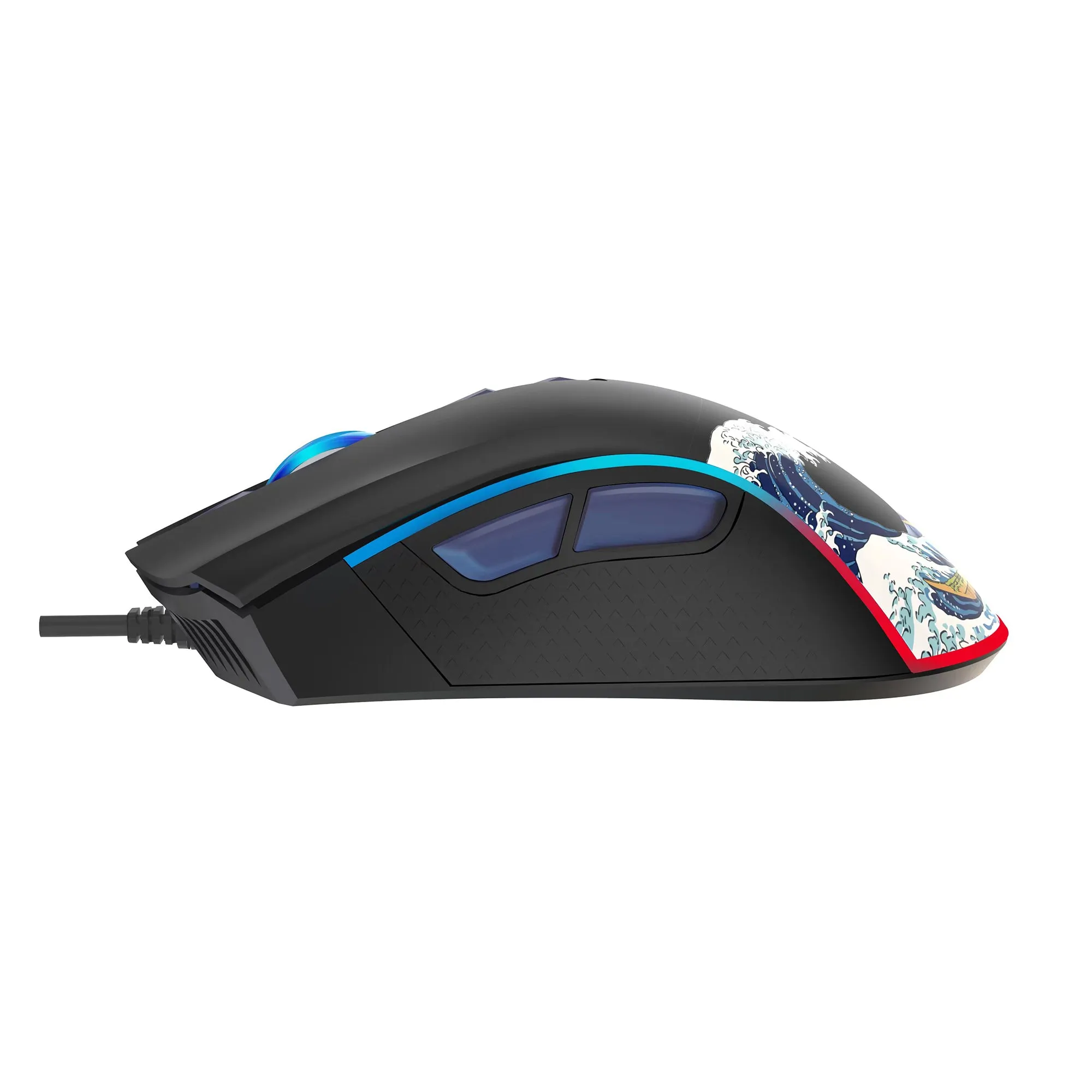 XVX G705 Kanagawa Themed Gaming Mouse (Wired)